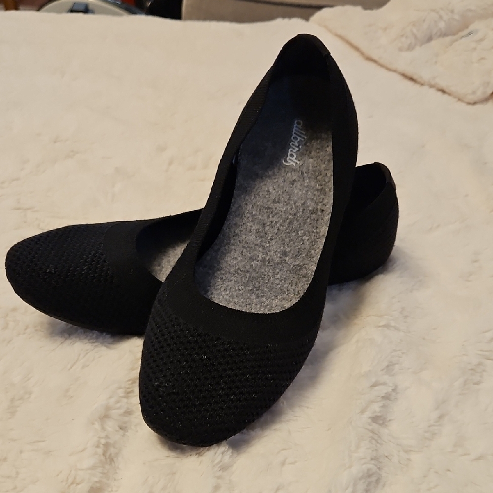 Allbirds Comfortable Black Women's Flats